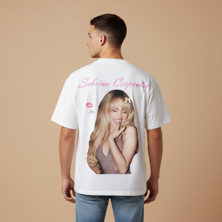 Sabrina Carpenter Oversized Graphic Tee