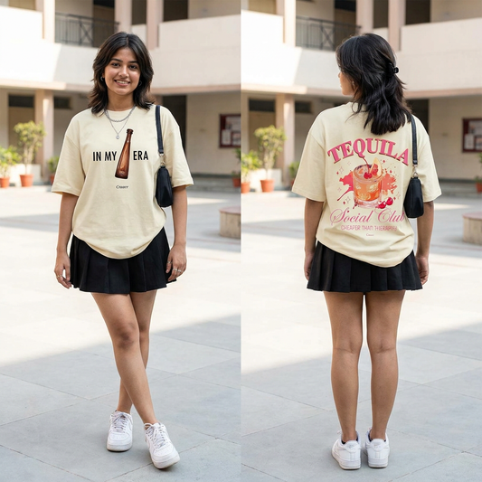 IN MY TEQUILA ERA — Oversized Tee